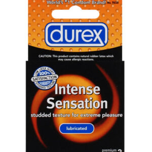 Durex Intense Sensation Condom - Box of 3