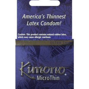 Kimono Micro Thin Condoms - Box of 3