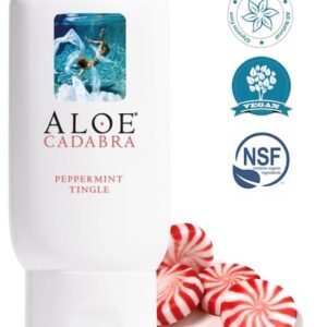 ALOE CADABRA ORGANIC LUBE PEPPERMINT 2.5 OZ